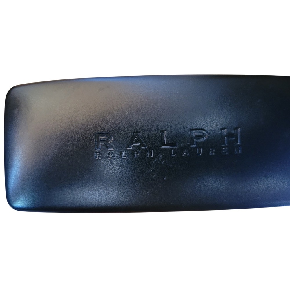 Ralph Lauren‎ Eyeglasses Case Black Hard Clamshell Glasses Holder Protector